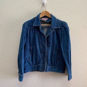 Vintage Y2K DEB Denim Jean Jacket Button Front VTG Size Medium